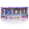 6PCS K-Pop Demon Hunters Saja Boys PVC Anime Figure Collectible Statue Set