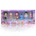6PCS K-Pop Demon Hunters Rumi Zoey Mira and Friends PVC Anime Figure Collectible Statue