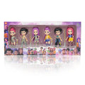 6PCS K-Pop Demon Hunters Anime Figure Rumi Zoey Mira PVC Display Collectible